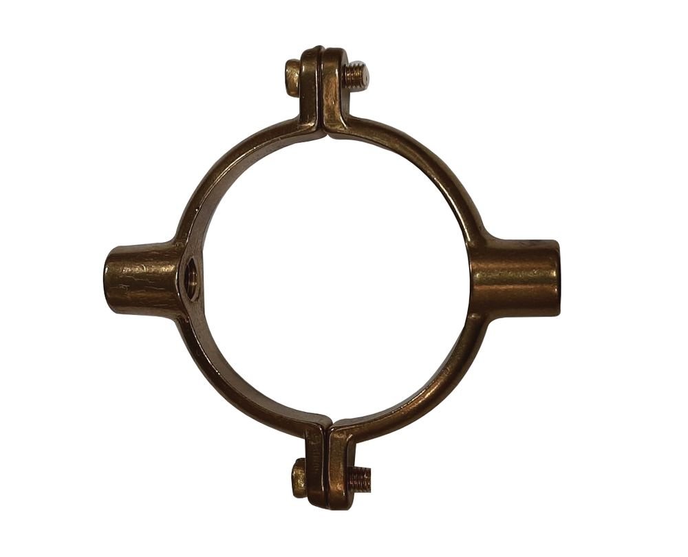 35mm X 10mm Brass Double Ring Clip 49m 107dm