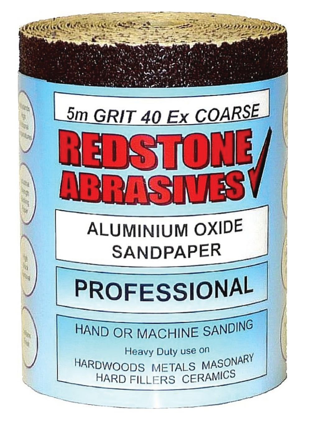 Redstone Abrasives Red 60 Grit (5M)
