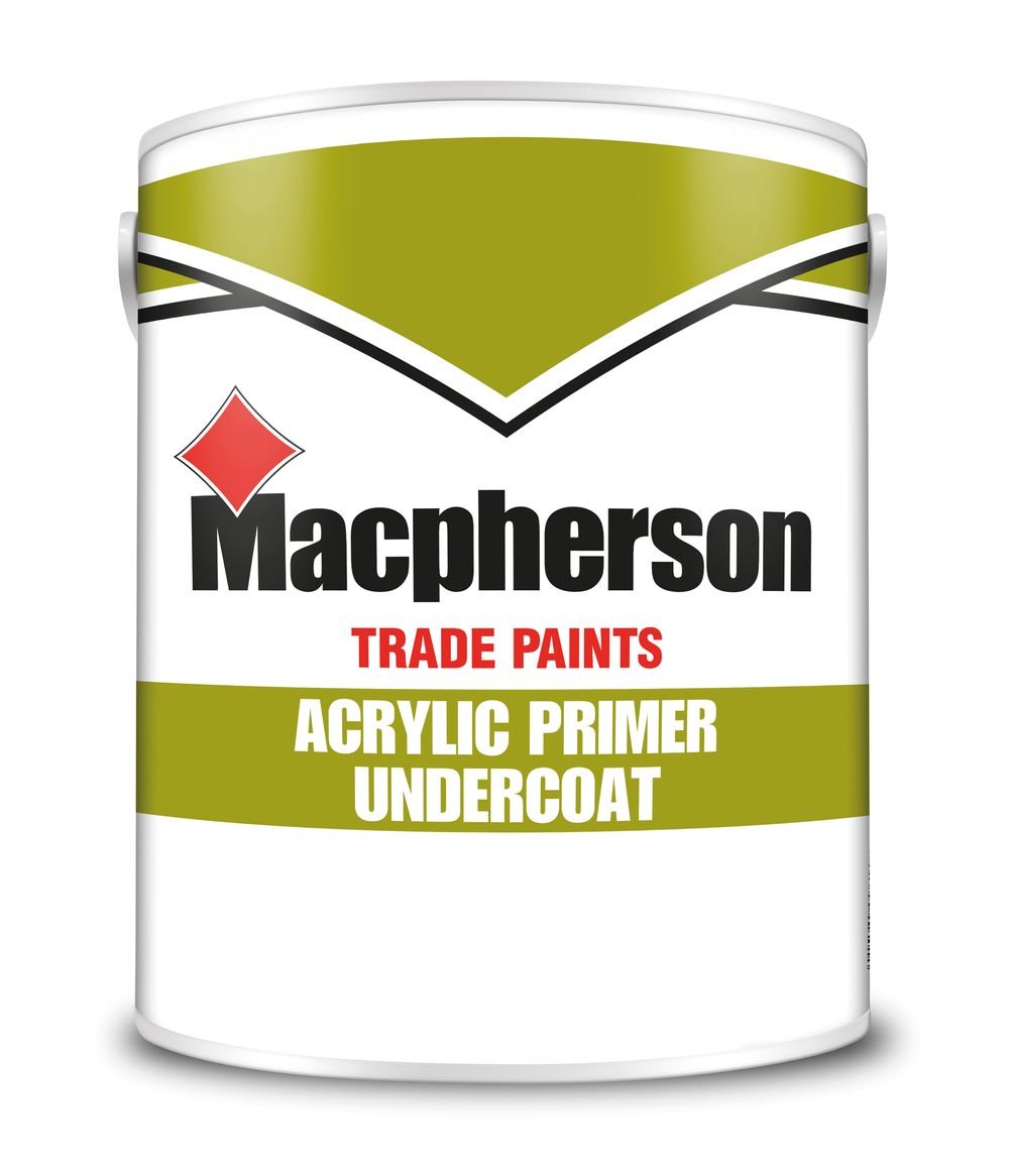 Mac Acrylic Primer Undercoat 5L White Paint
