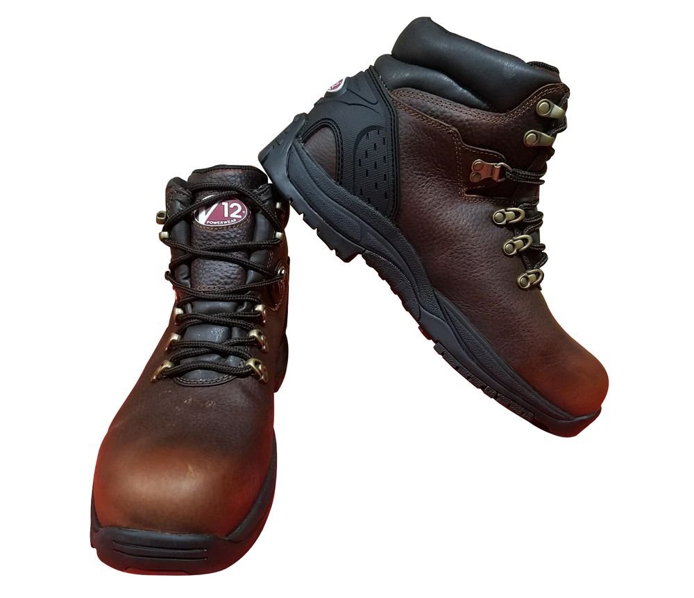 Size 10 H&B Storm Brown Waterproof Hiker Boots
