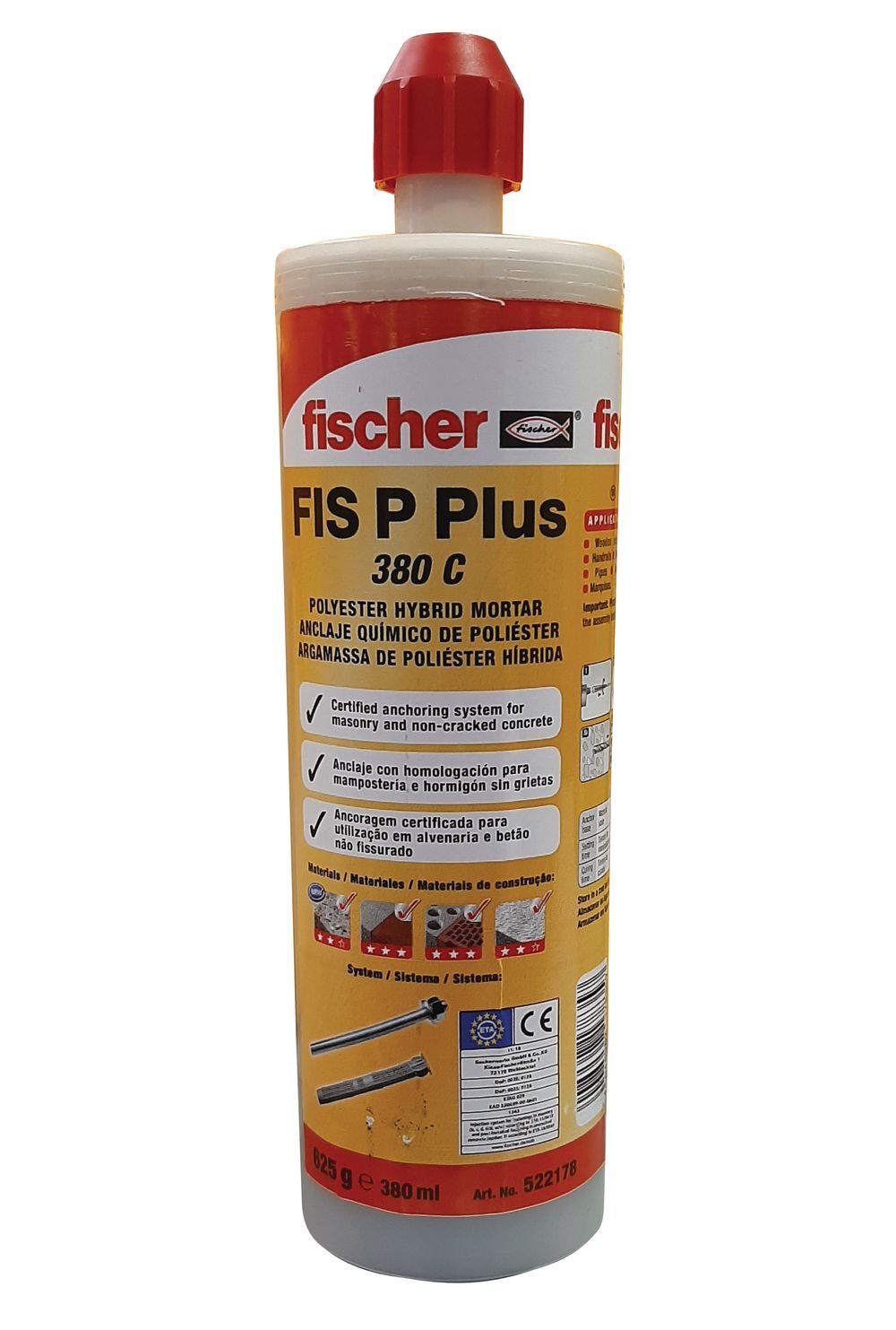 Fischer Super Resin Anchor 380mL (KEMFAST)