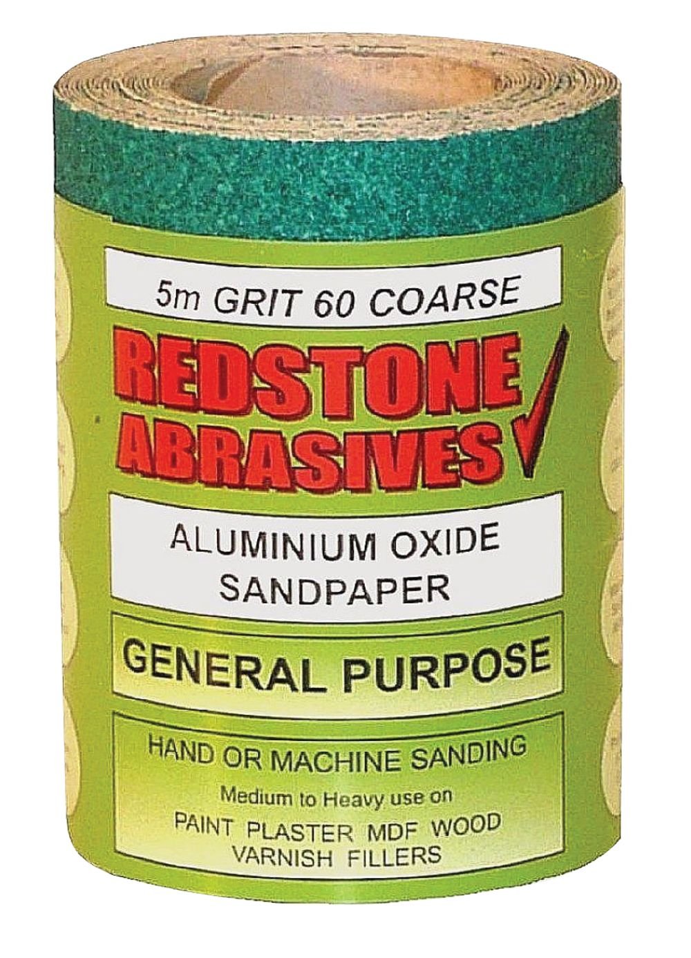 Redstone Abrasives Green 60 Grit (5M)