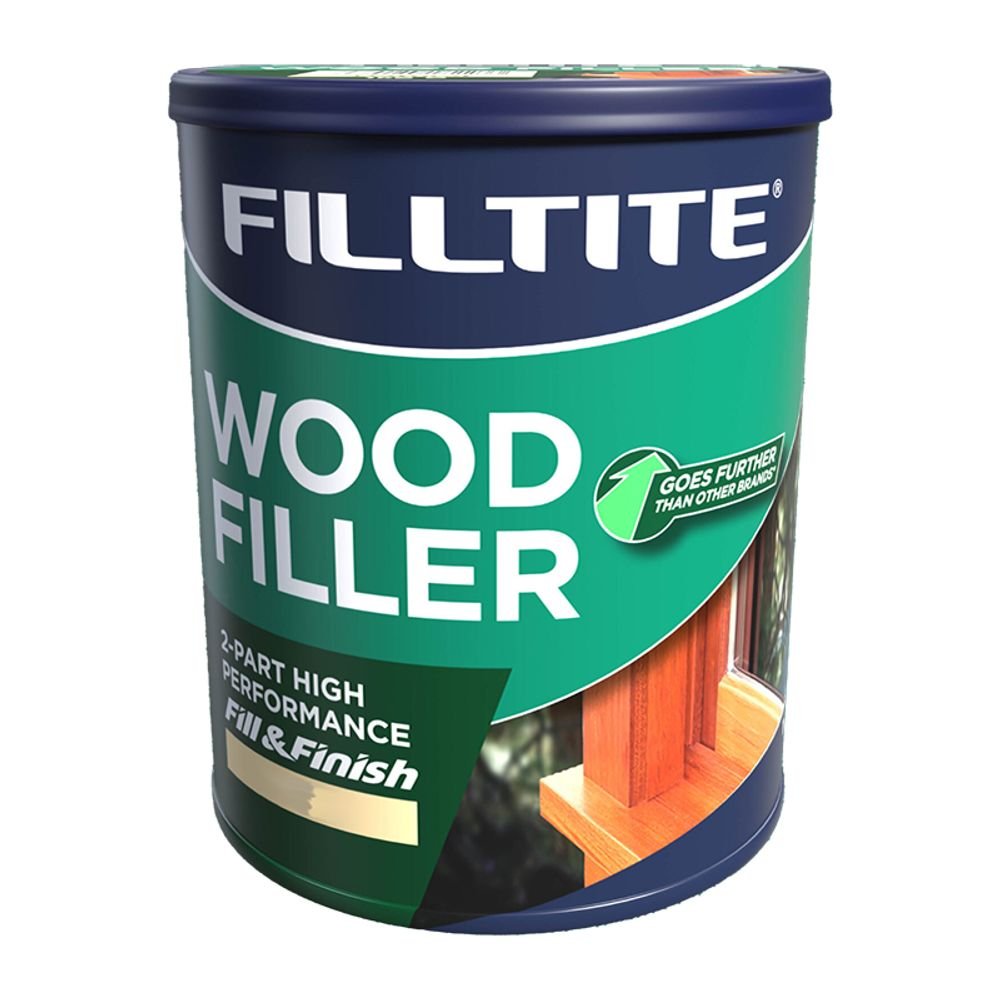 Filltite 2 Part Wood Filler 500g White