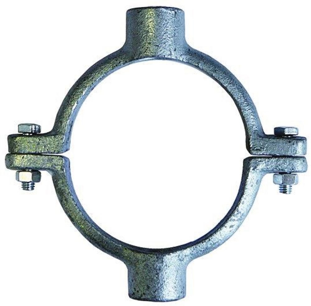 Galvanized 1.1/2" 530mg GALV Double Ring Clip M10