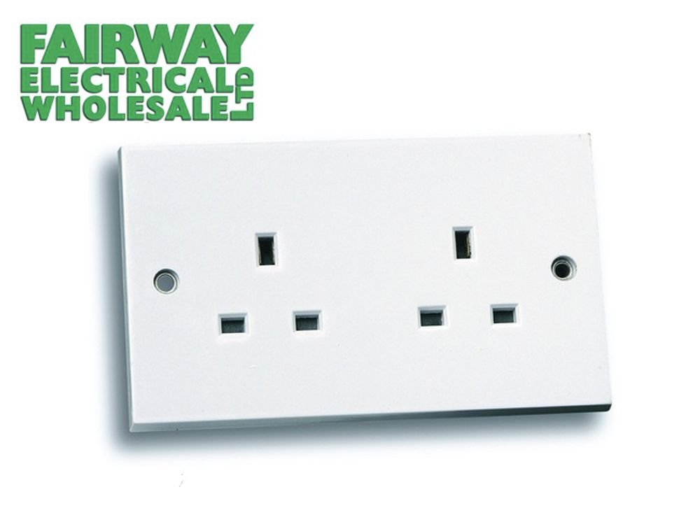 Fairway Prepack FPUS2 2GANG Unswitched Socket