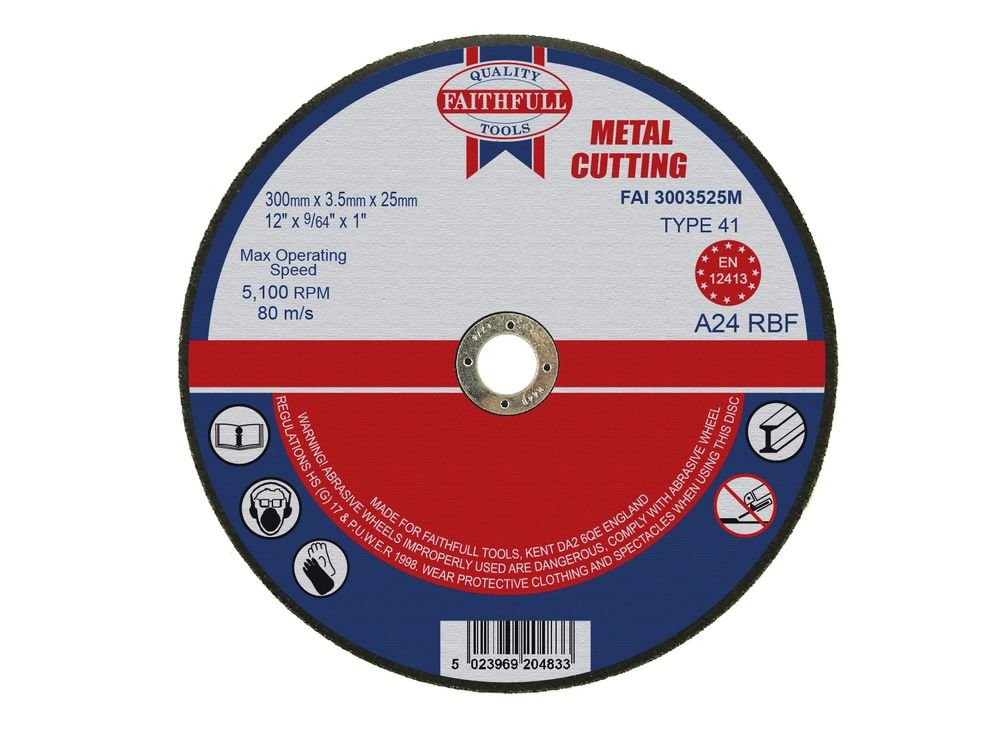 Dart Metal Cutting Disc 12" Flat ( A24QBFT41 )