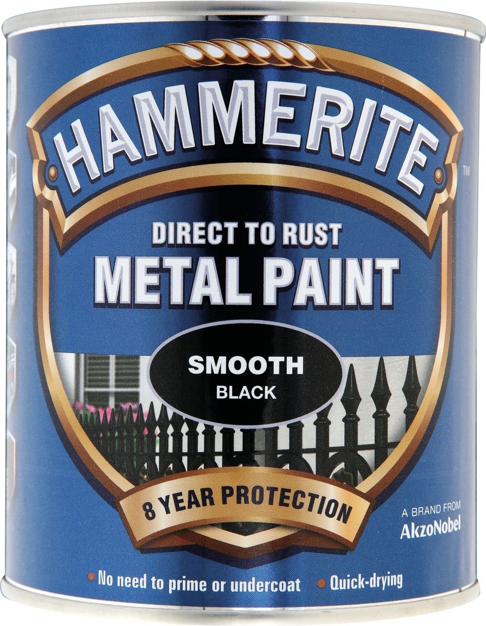 Hammerite Smooth White Paint 750mL