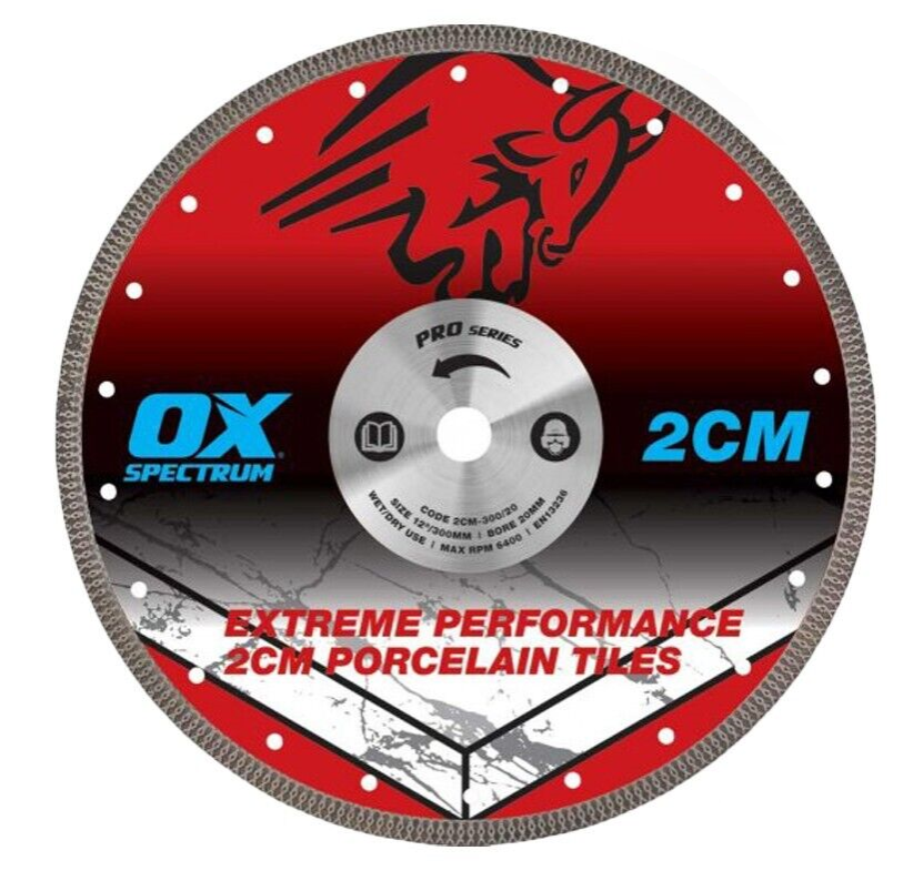 Ox Spectrum Pro Diamond Blade 2cm 230/22mm 2CM-230/22