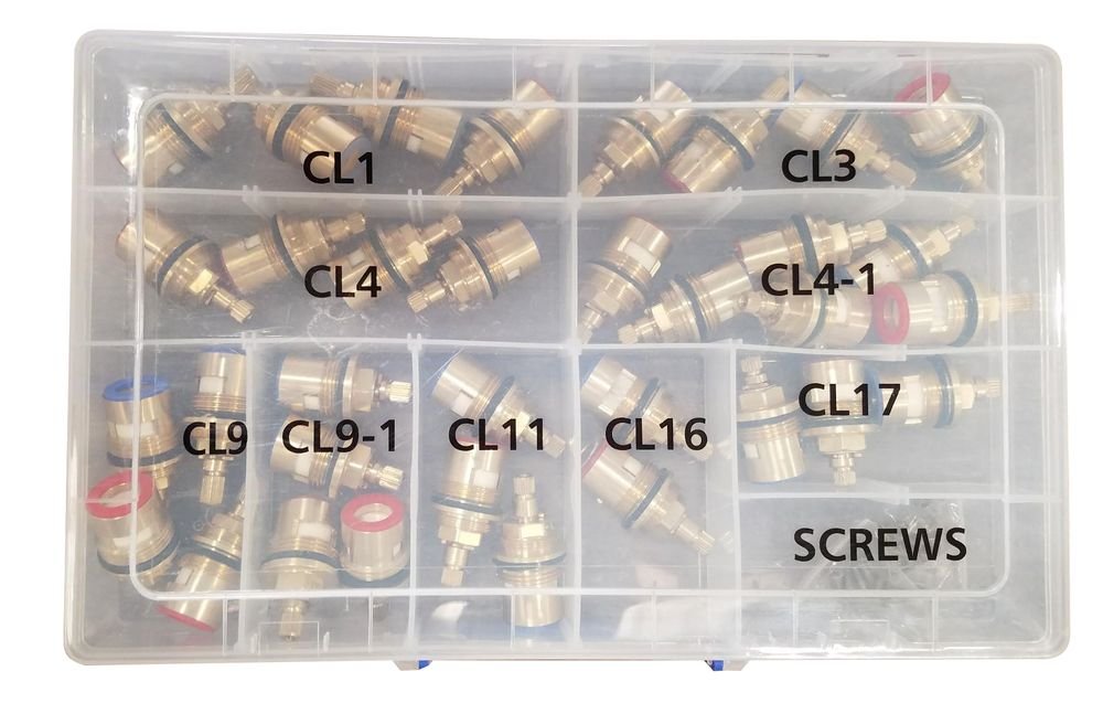 Ceramic Cartridge Box 3/4" CLBOX (18 PAIRS)
