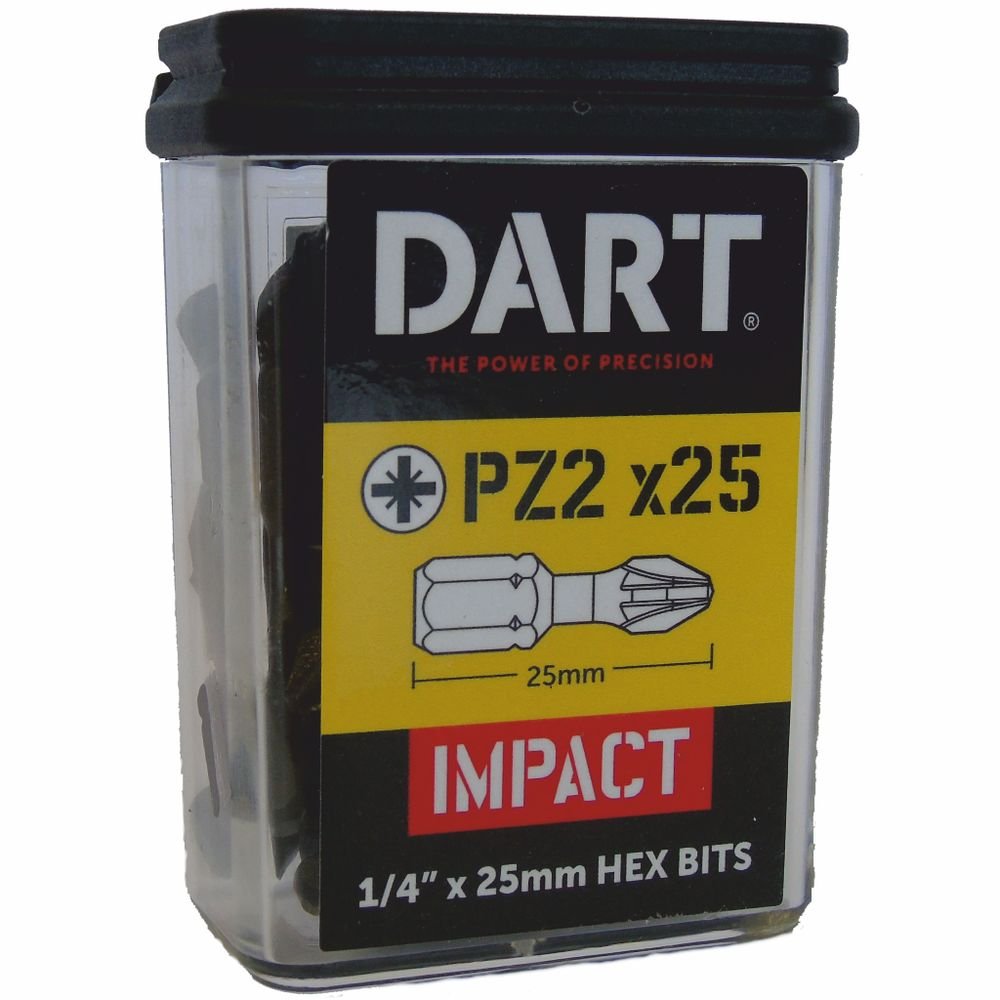 Dart PZ2 Impact Driver Bit PK25