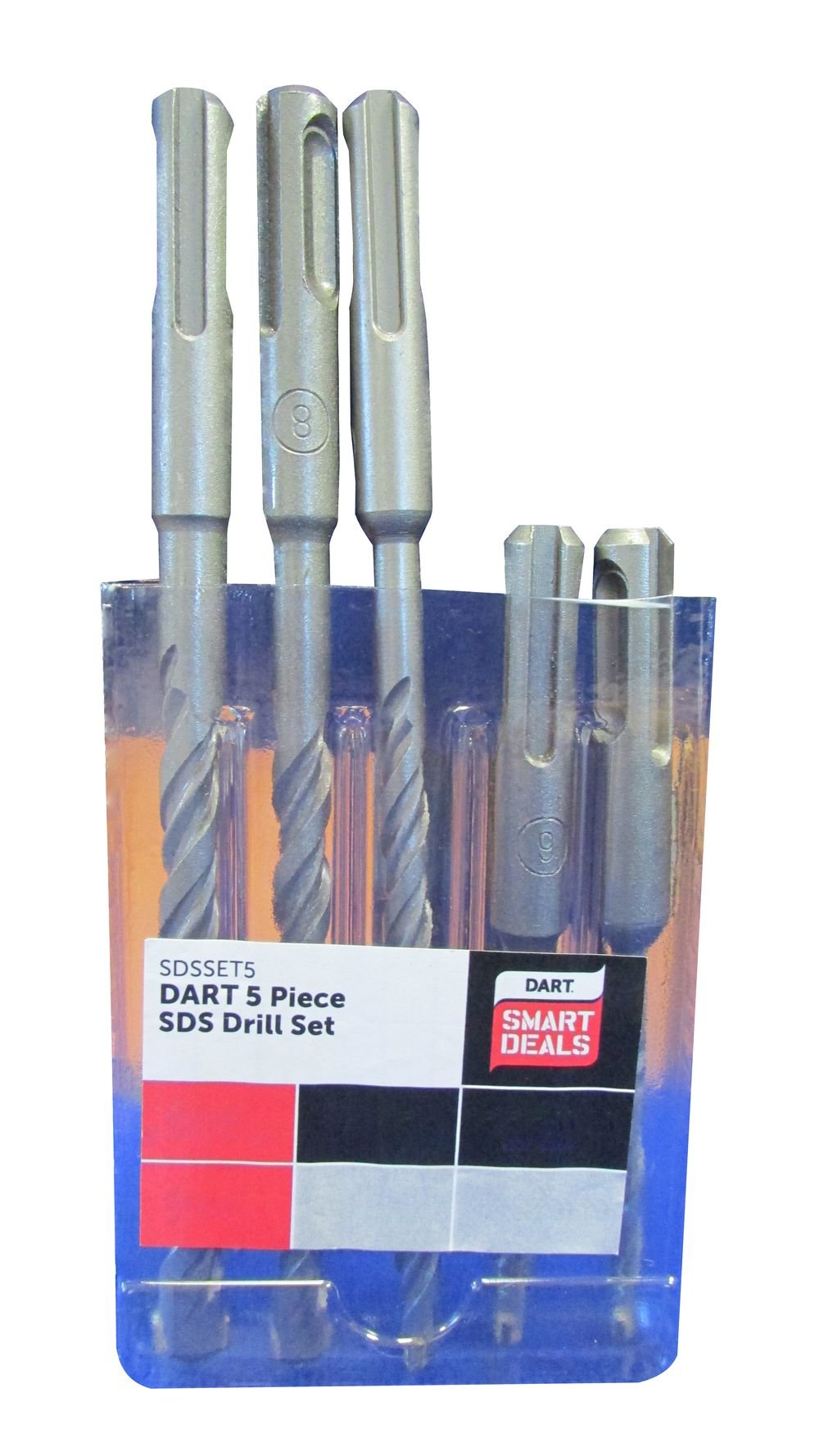 Dart 5 Piece SDS Drill Set