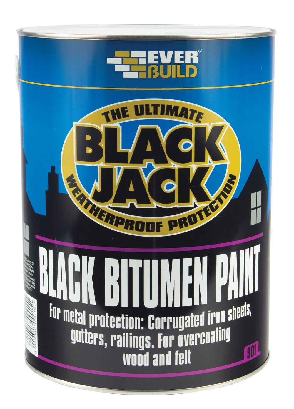 Sika 901 Black Bitumen Paint 25L