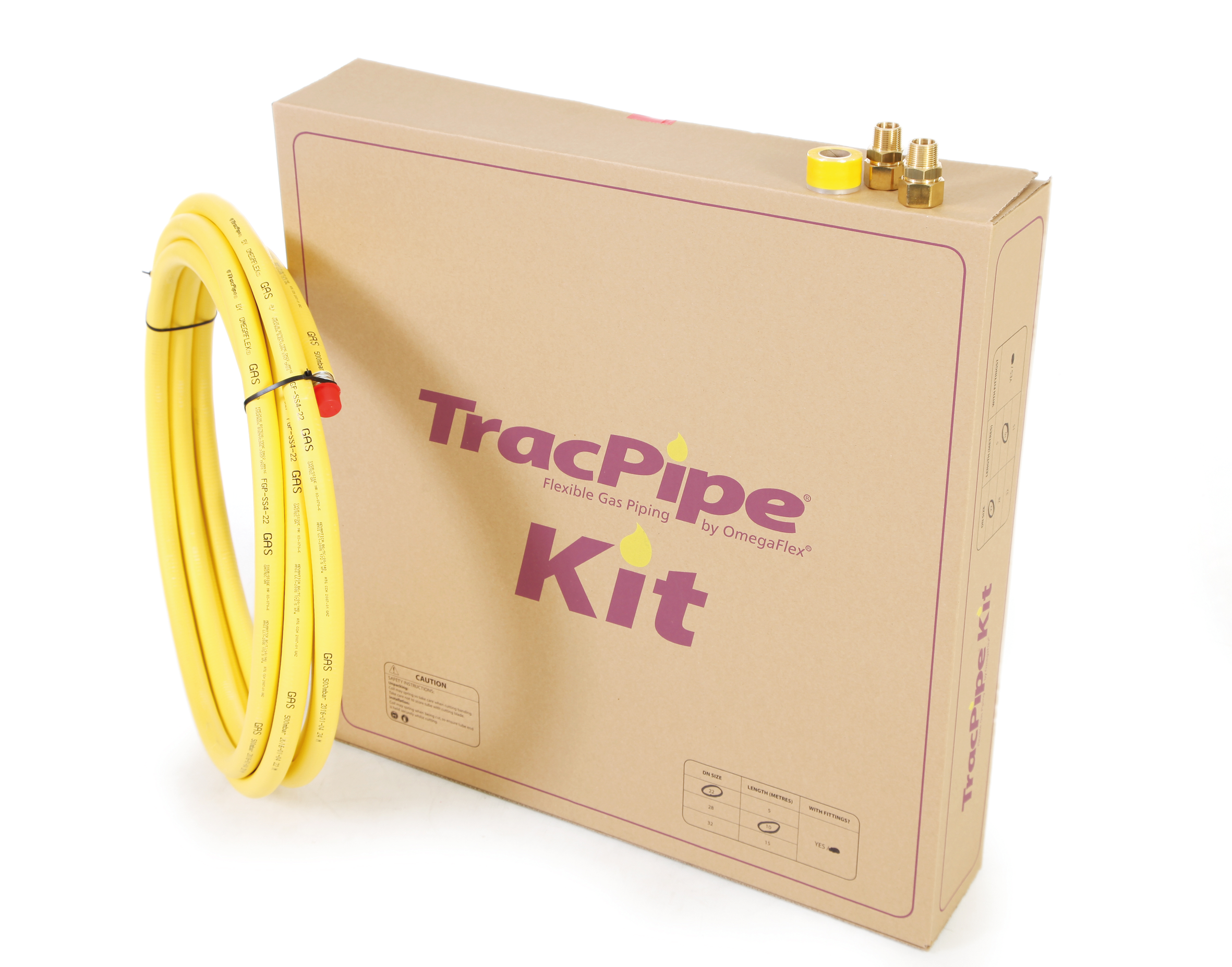 TRACPIPE SS300 15M LENGTH OF DN32 & TAPE