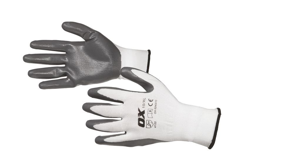 Ox Glonit Nitrile Glove (PAIR) Size 10