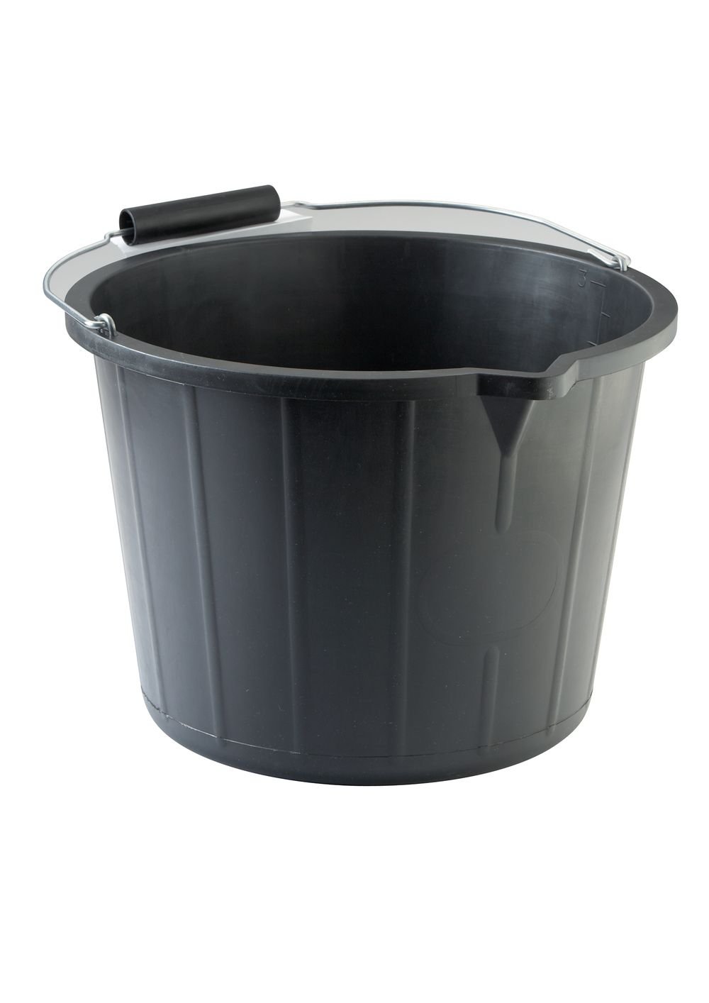 Black 3GALL Industrial Bucket