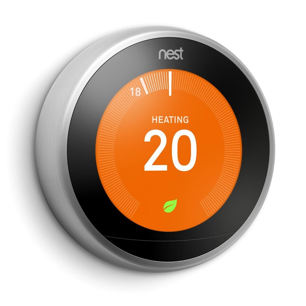 Nest Learning Thermostatic 3RD General Stainless T3028GB