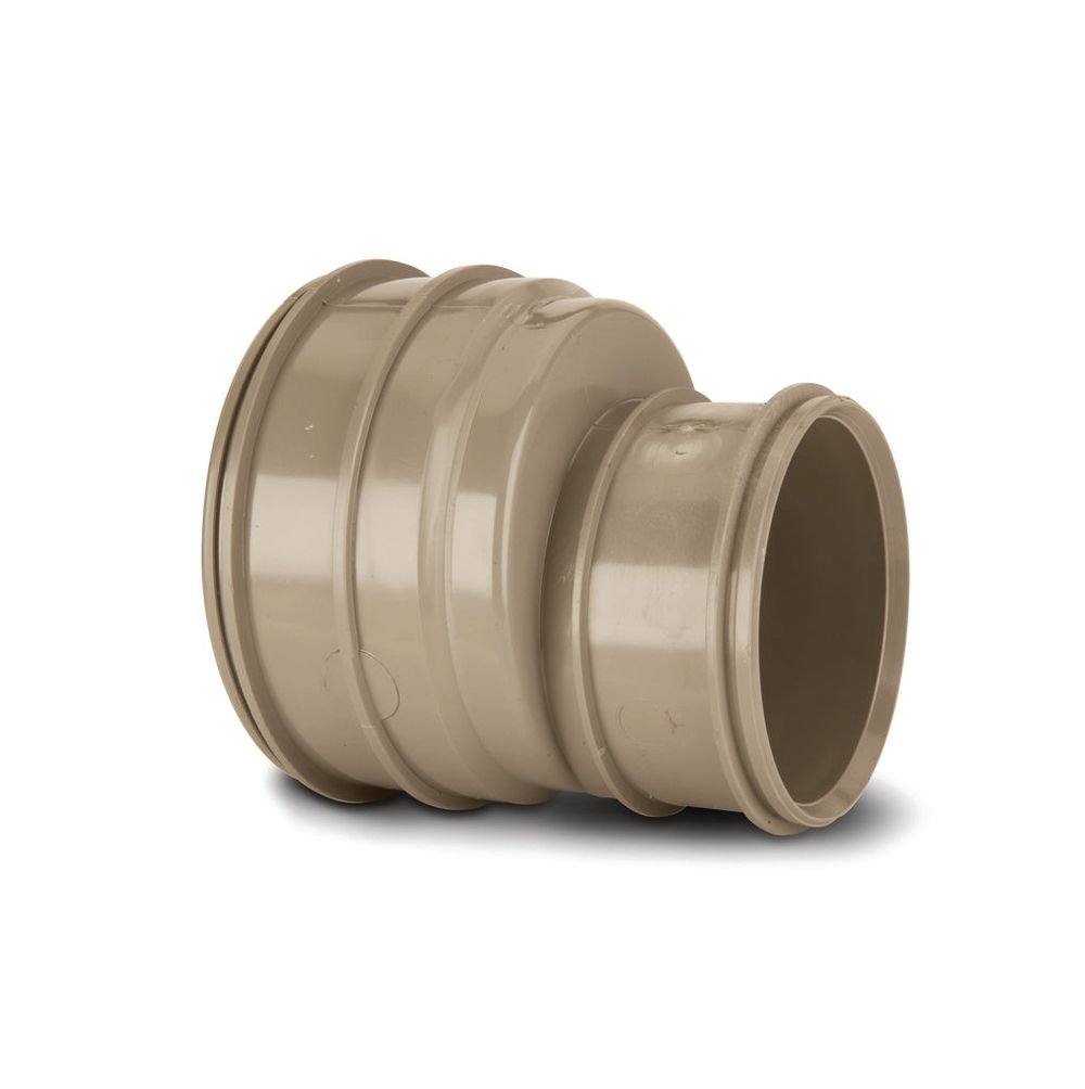 Polypipe SWD13SG Solvent Grey Reducer 110mm X 82mm Soil Ext