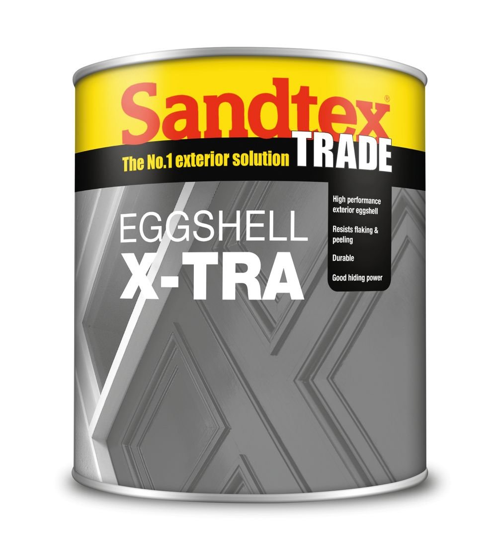 SANDTEX 1L Eggshell X-TRA White